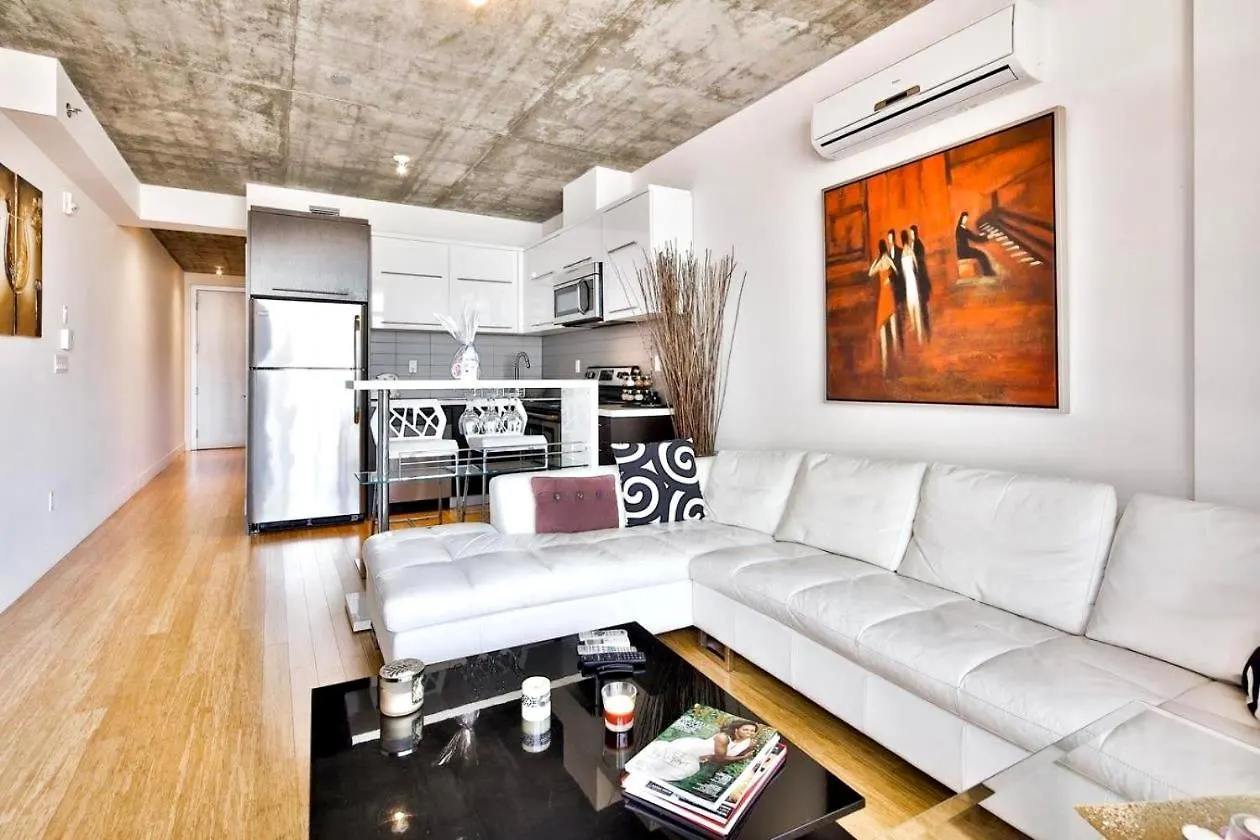 Cozy 2 Bedrooms In Downtown Montréal Lägenhet